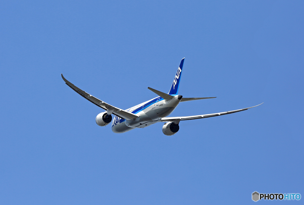 離陸 ANA 787-8 JA805A