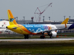 SEBU A320-214 出発