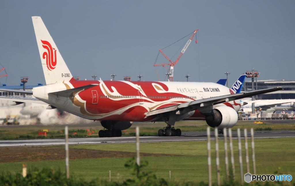 出発　Air China 777-2J6