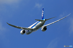 出発　ANA 787-8 JA823A
