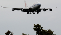 着陸（3-1）Air CHINA 747-400 [a]　