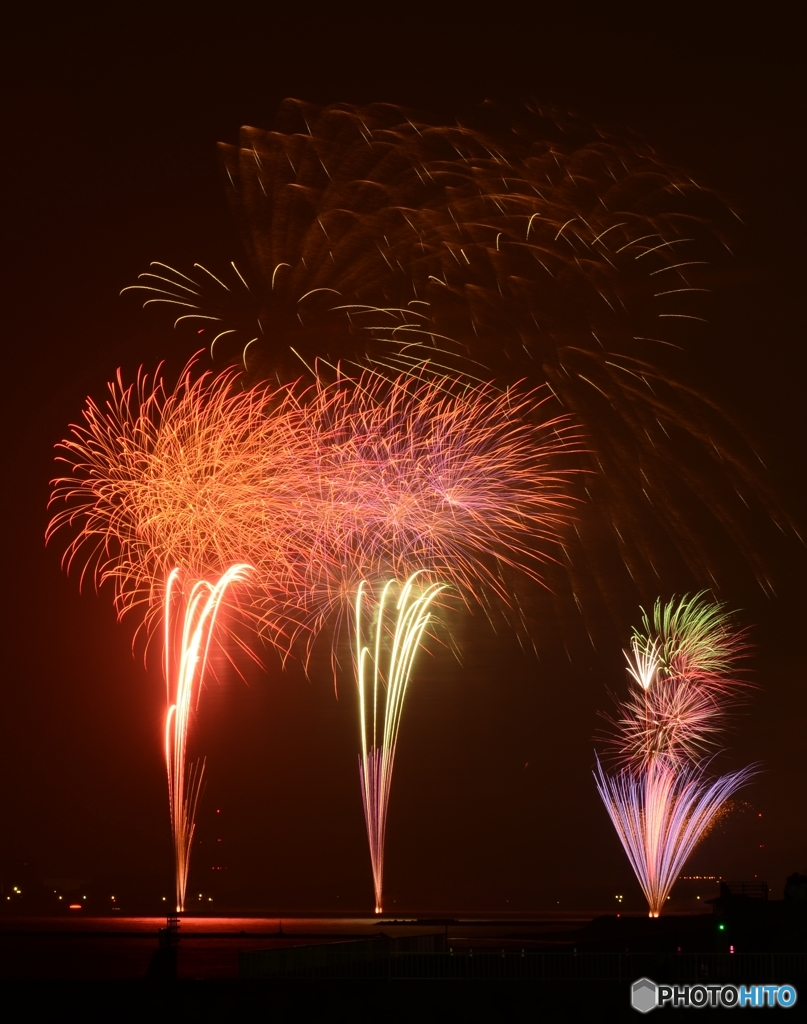 ☮　休憩タイム（175）花火　☮　