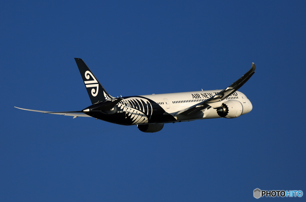 飛び立ち　Air New Zealand 787-9 ZK-NZG