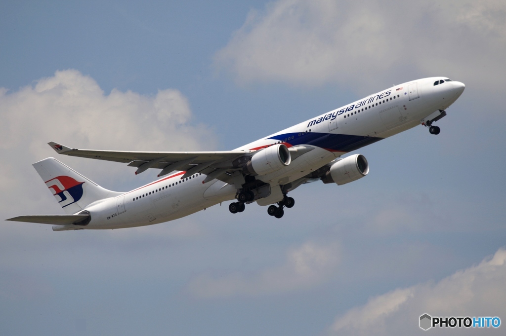 出発　malaysia A330-323 