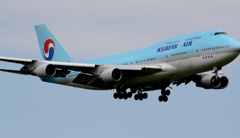 着陸（62）Korean 747-400