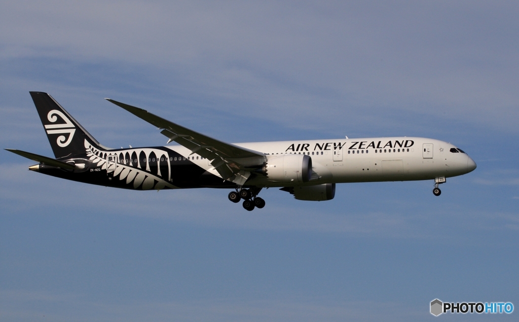 到着 Air New Zealand 787-9