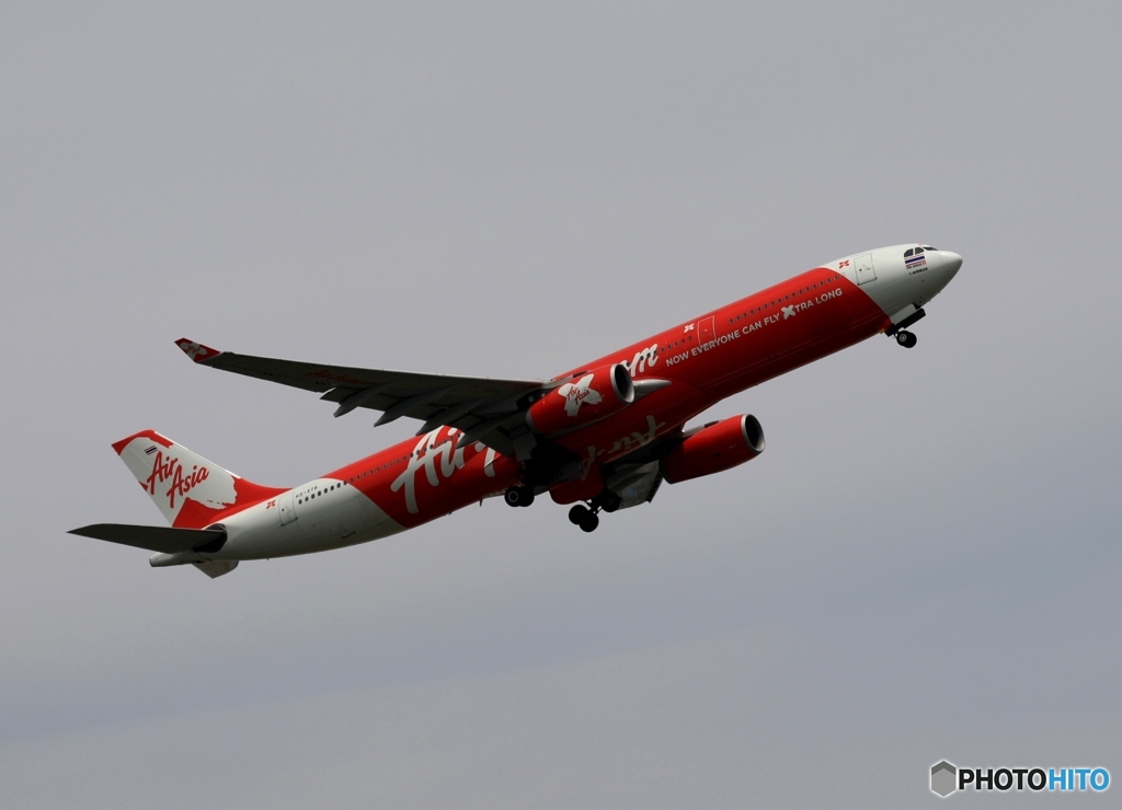 Air Asia A330-300 離陸　