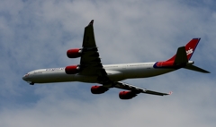 離陸（92）virgin atlantic A340-600 