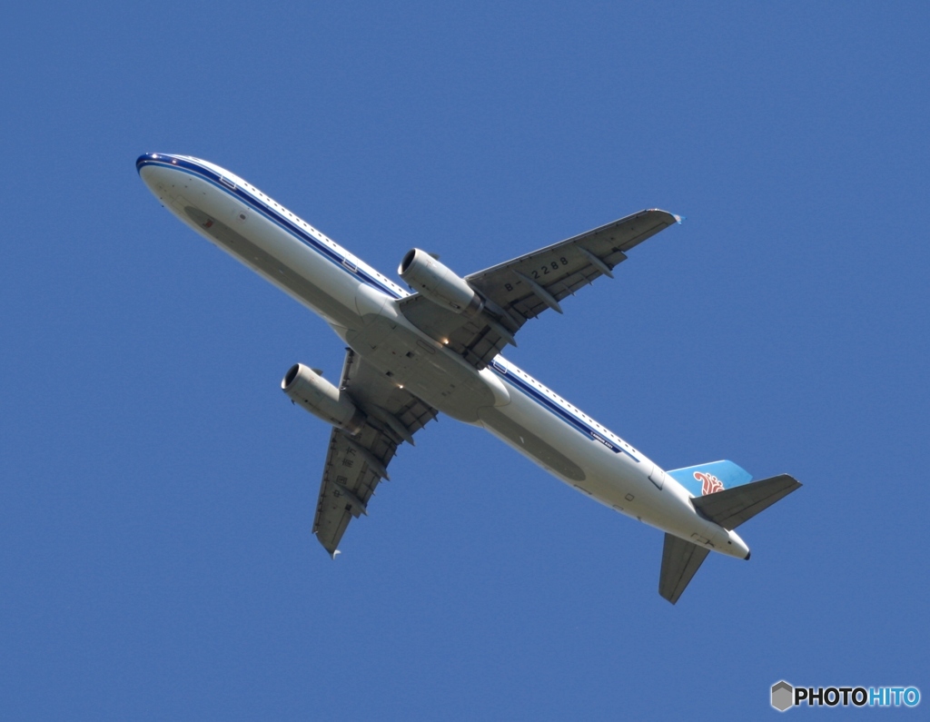 CHINA A321-200 出発　