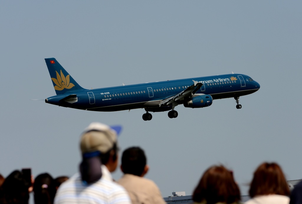 到着 vietnam A321-200 GW来た！