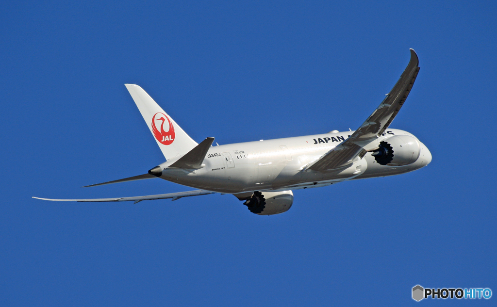  JAL 787-8 JA840J 離陸　