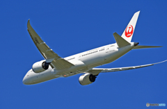 「空色」JAL 787-9 JA861J 出発 