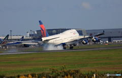 「そらー」 DELTA 747-400 N670USジャンボ保存委員会