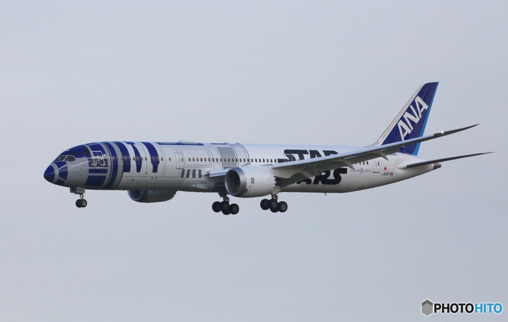 ✈ANA [R2-D2 Jet] STAR WARS B787-9 JA873A