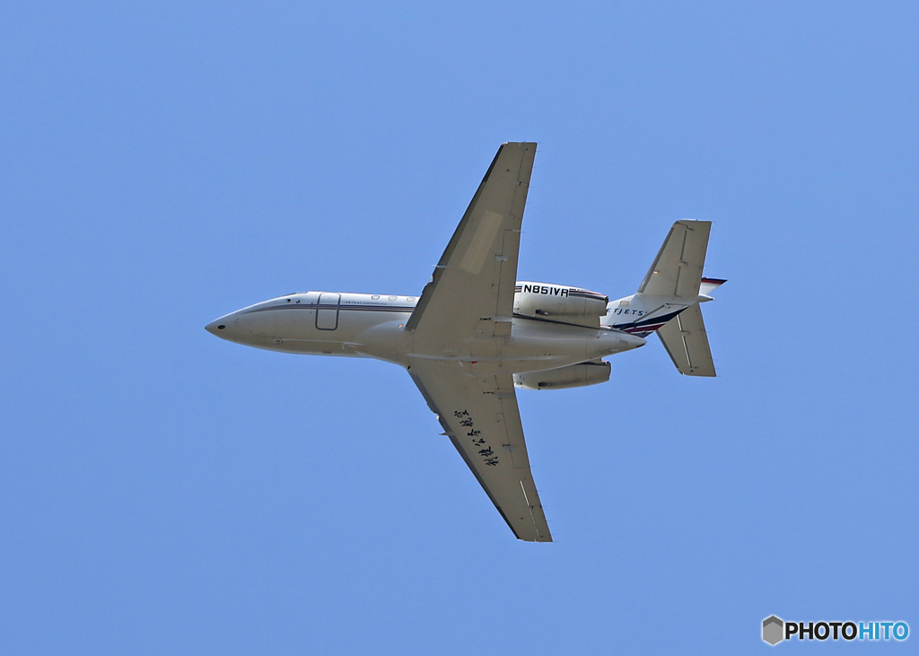 NETJETS Raytheon HAWKER 800XP N851VR