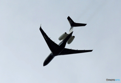 「空色」☮private Bombardier BD-700 M-SKSM飛行