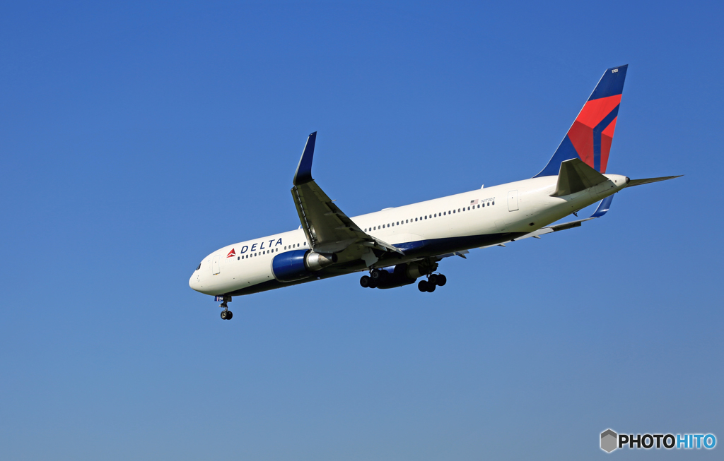 着地前 Delta 767-332 N173DZ