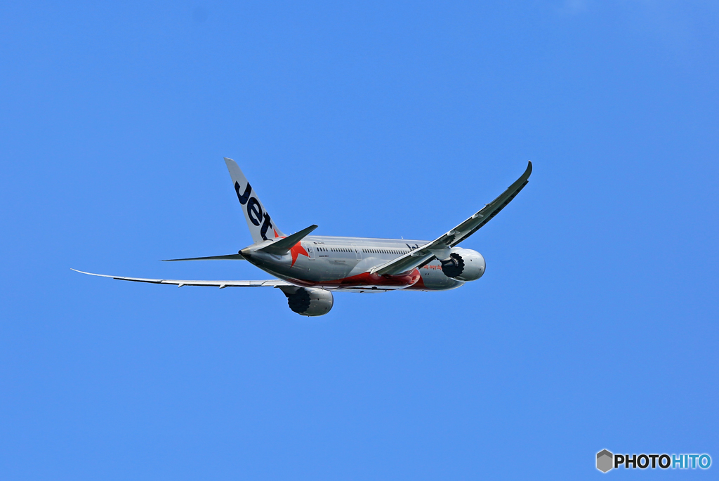 ピカピカーJetstar 787-8 VH-VKL 出発