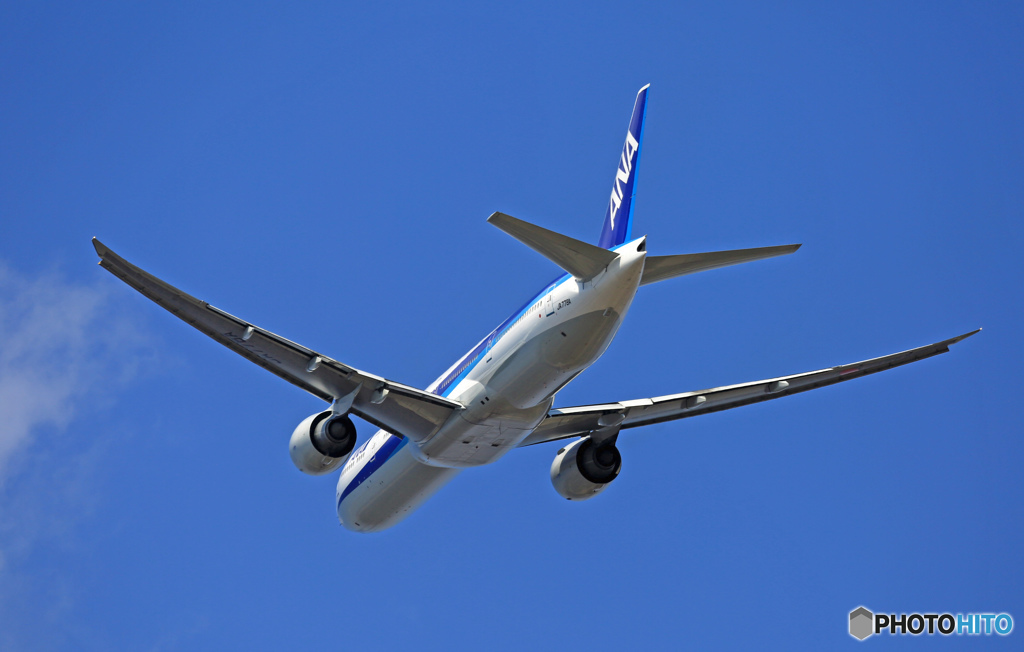ANA 777-381 JA778A 離陸　