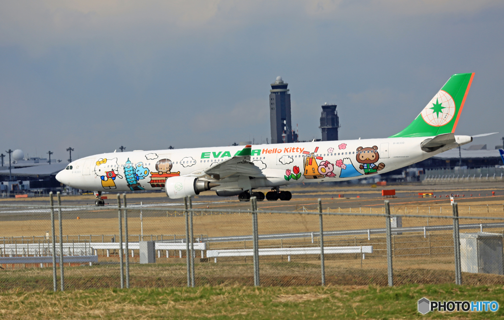 「良い空～」EVR Hello Kitty A330-202 B-16333