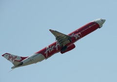 Air Asia A330-300 飛び立ち