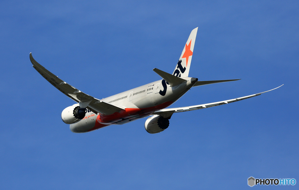 Jetstar 787-8 VH-VKH 出発 