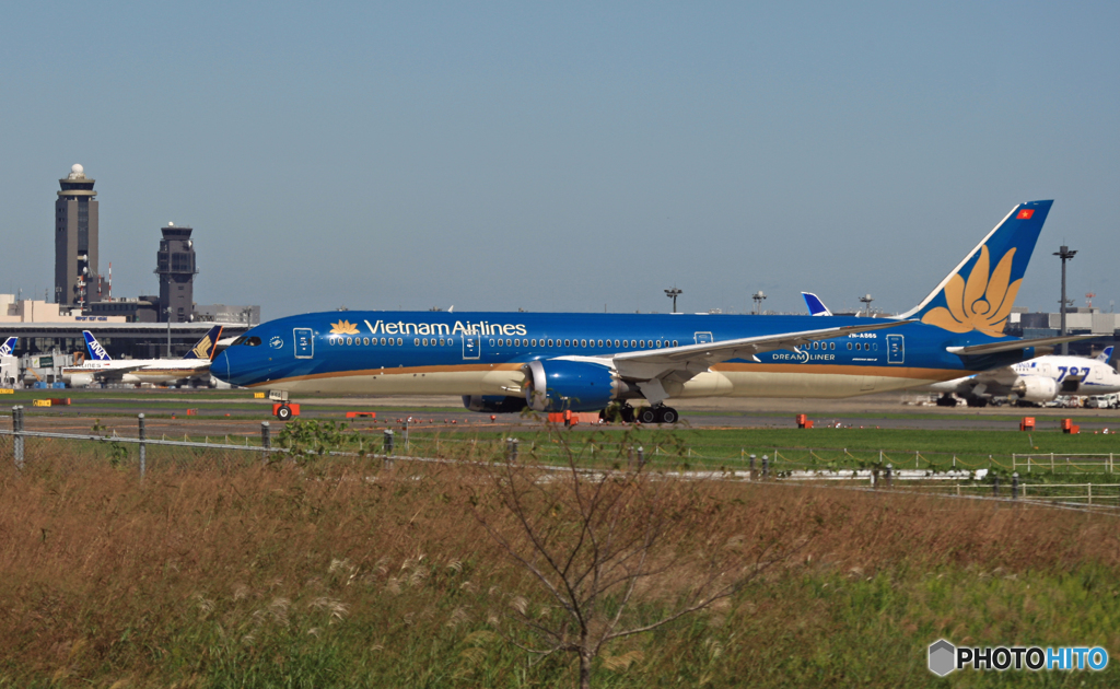 出発 vietnam 787-9 VN-A865 