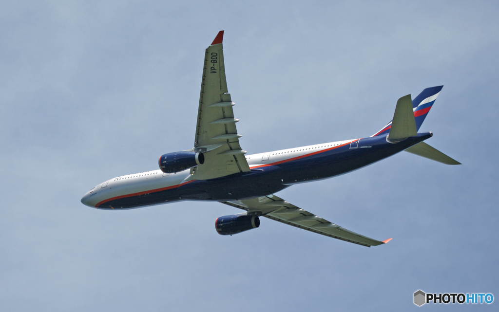 離陸 Aerofolt A330-343 VP-BDD