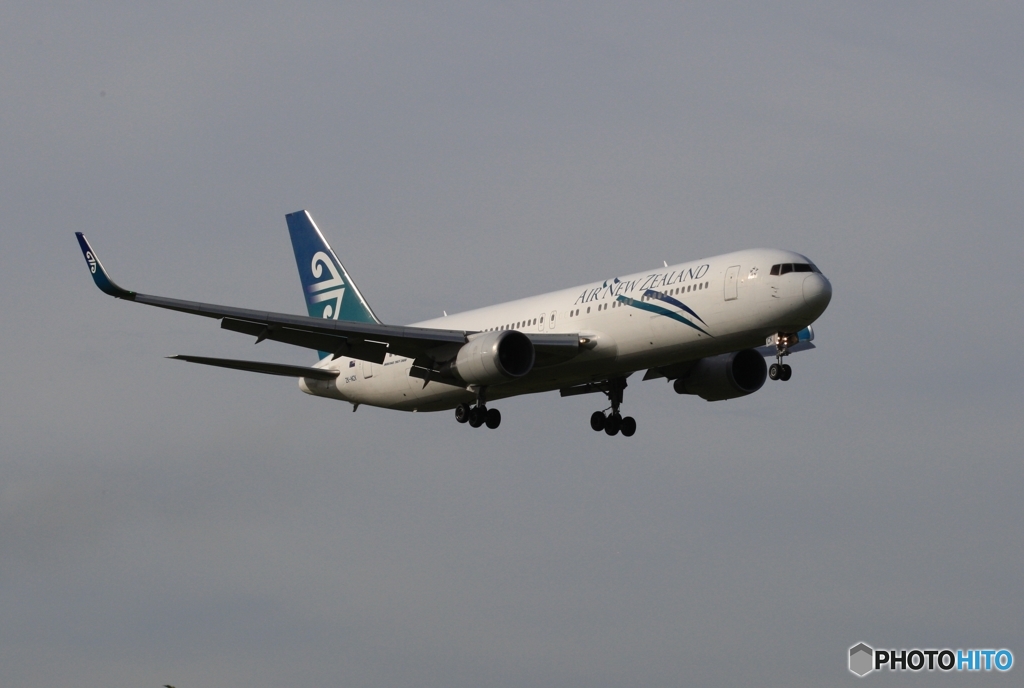 Air New Zealand 767-300 着陸　