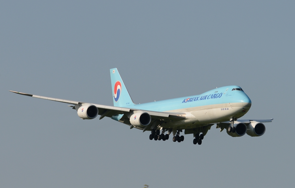着陸（61）KOREAN Cargo 747-8F 
