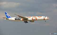 「そらー」 STAR WARS 777-381 JA789A到着