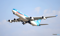 Air Tahiti Nui A340-313 F-OSUN 出発 