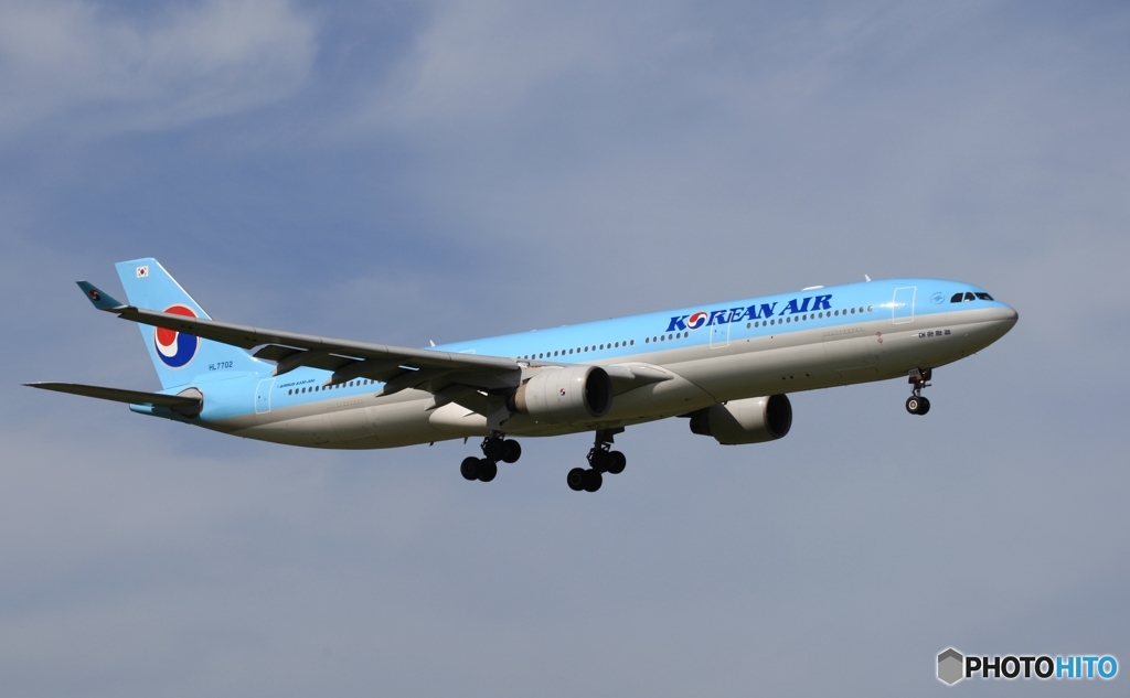 KOREAN A330-300 到着　