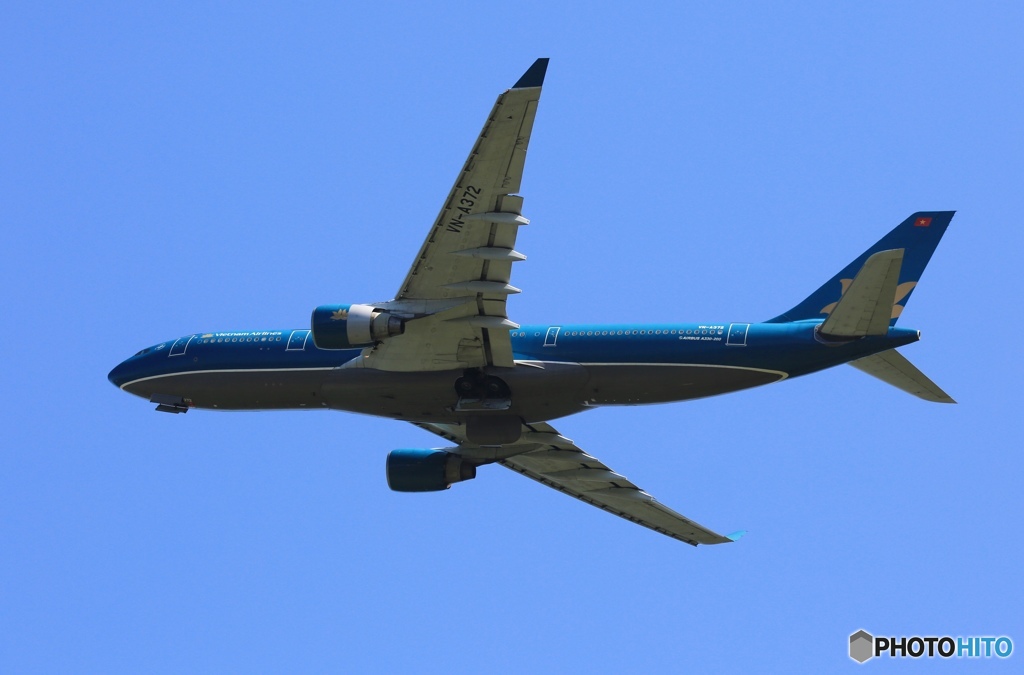 vietnam A330-223 VN-A372 出発　