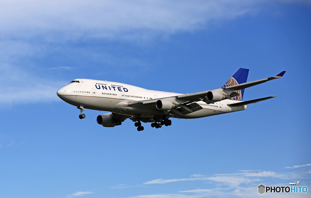 [青空]  UNITED 747-400 N181UA