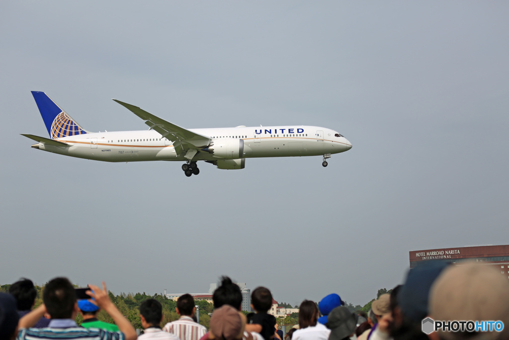 みんなで撮ろうね・B７８７－９