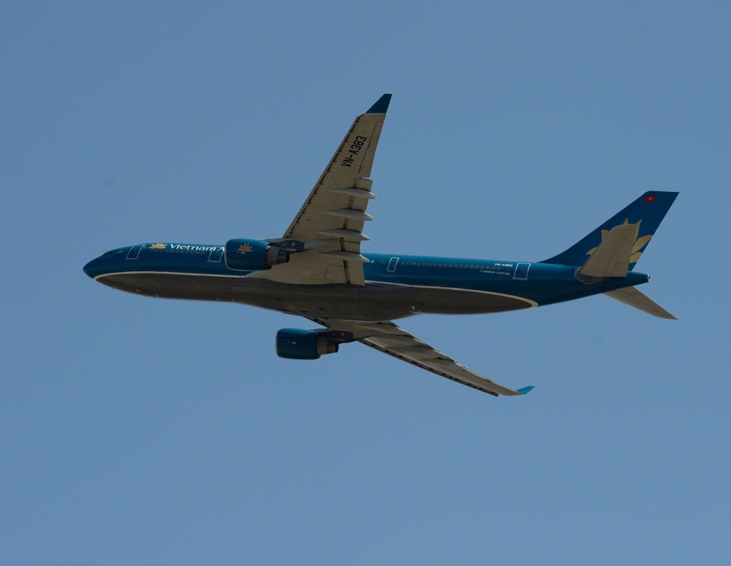 Vietnam A330-223 飛び立ち