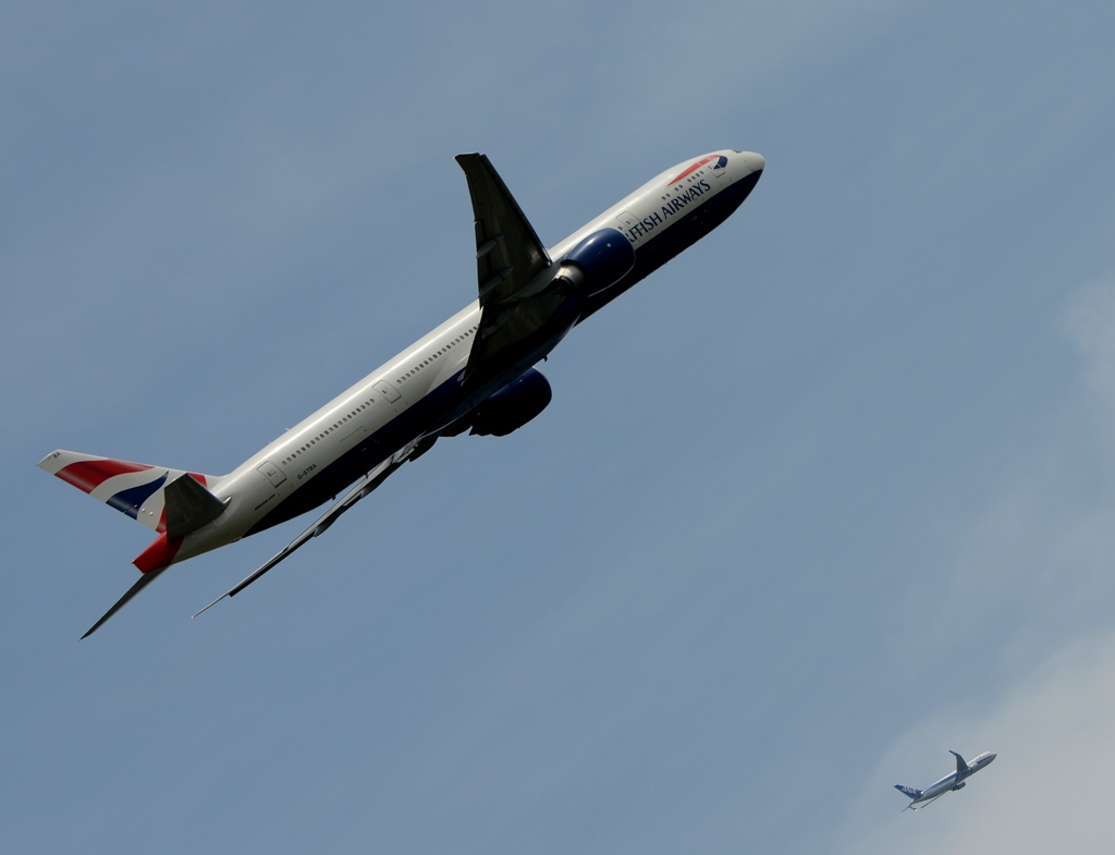 同じ寝像！！（W離陸）