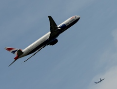 同じ寝像！！（W離陸）