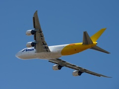 Polar 747-8F 出発