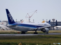 ANA 767-300ER 出発　