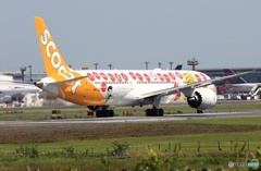 離陸 scoot 787-9 9V-OJE