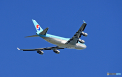飛び立ちKorean 747-400 HL7495/ジャンボ保存委員会