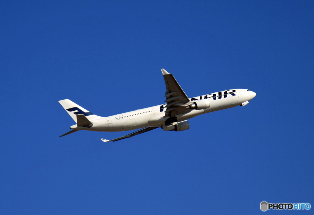 離陸　Finnair A330-302 OH-LTM