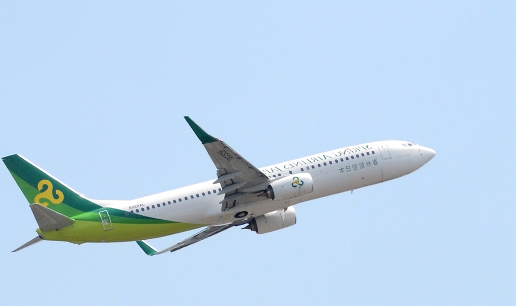 飛び立ち（69）春秋航空日本　737-800