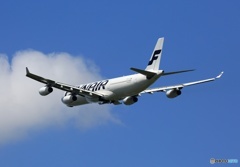 FINNAIR A340-313 OH-LQC 離陸