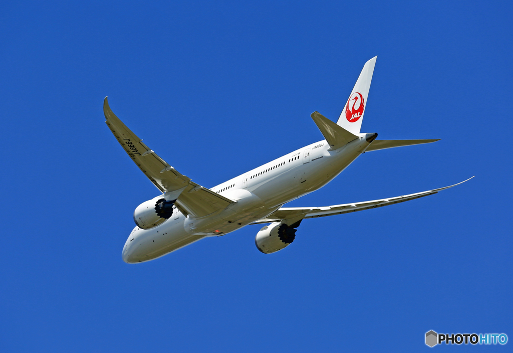 「青空」 JAL 787-9 JA866J 飛行
