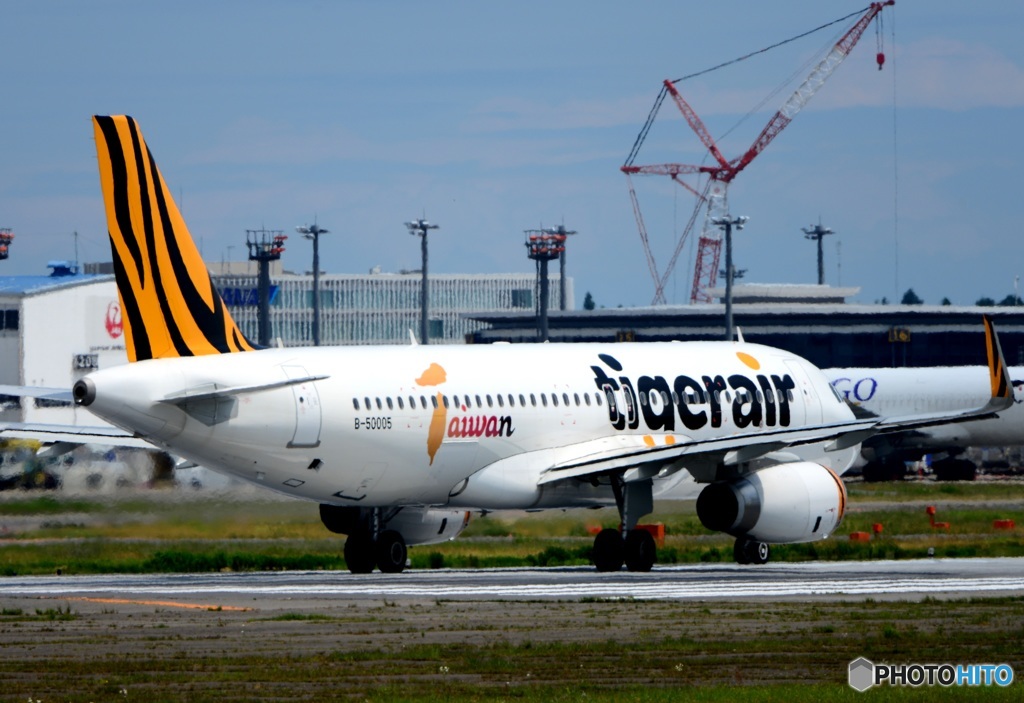 飛び立ち　tigerair A320-200