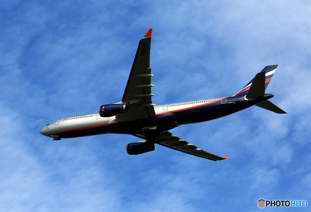 AEROFLOT A330-343 VQ-BPI 飛び立ち　