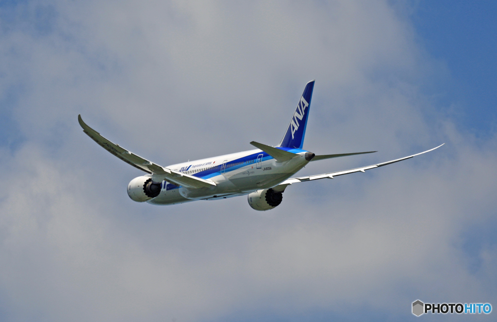 出発 ANA 787-8 JA805A